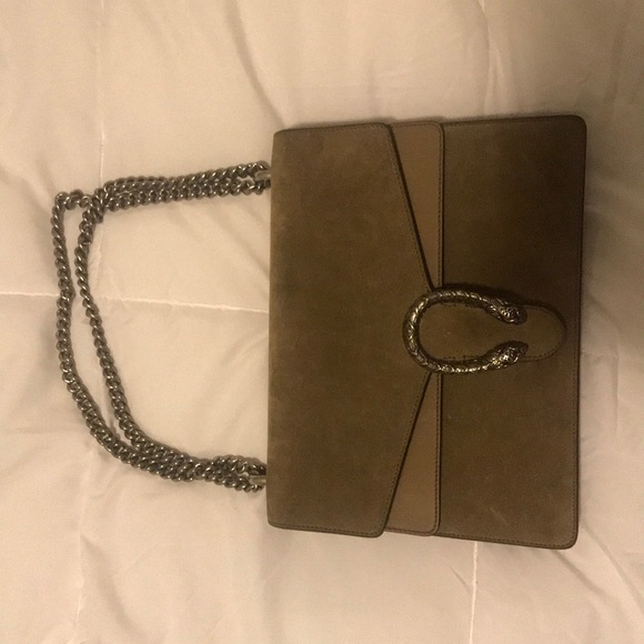 gucci dionysus beige suede